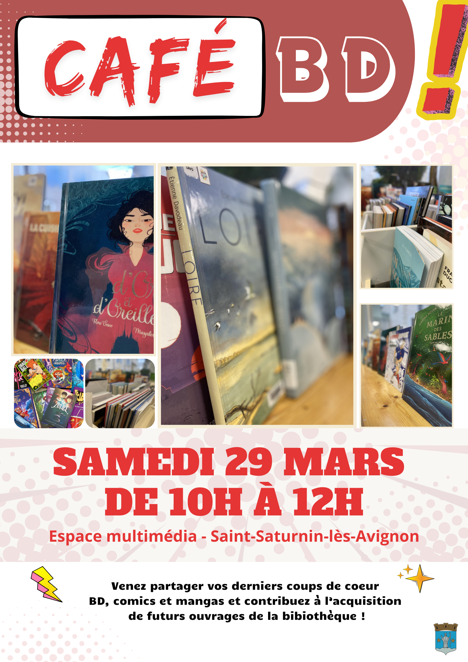Affiche Café BD